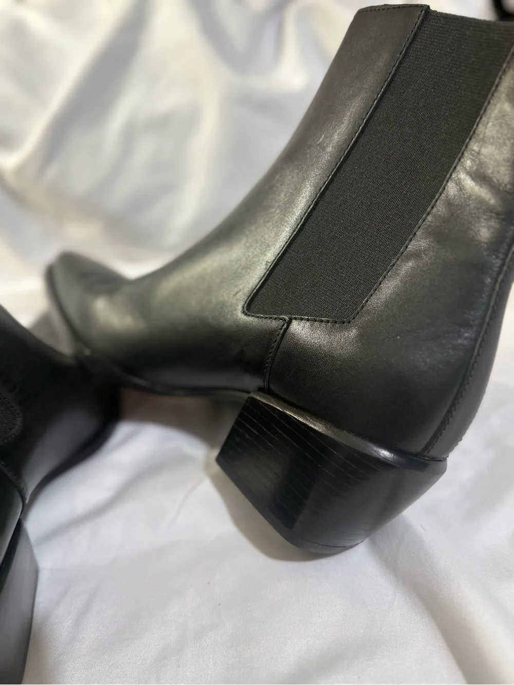 Rag & Bone Joni Leather Chelsea Boots W/Size 9.5